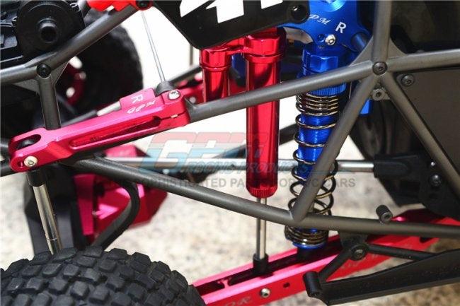 GPM ALUMINUM REAR L-SHAPE INTERNAL DAMPER 160MM TRAXXAS UNLIMITED DESERT BLUE - PowerHobby