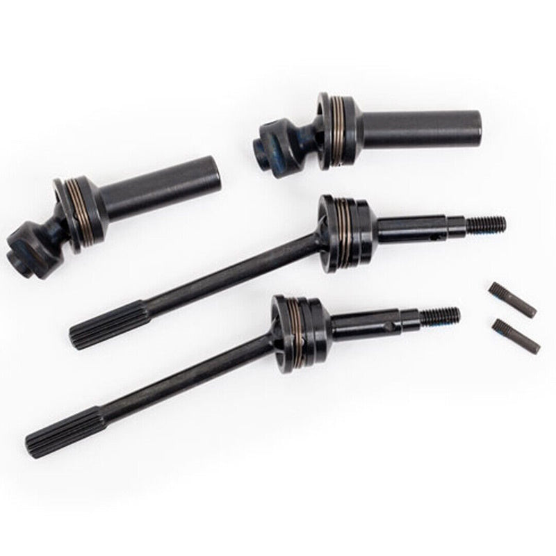 Traxxas 9052R Driveshafts Rear with 6mm stub axles 4x4 Hoss/Rustler/Slash (2) - PowerHobby