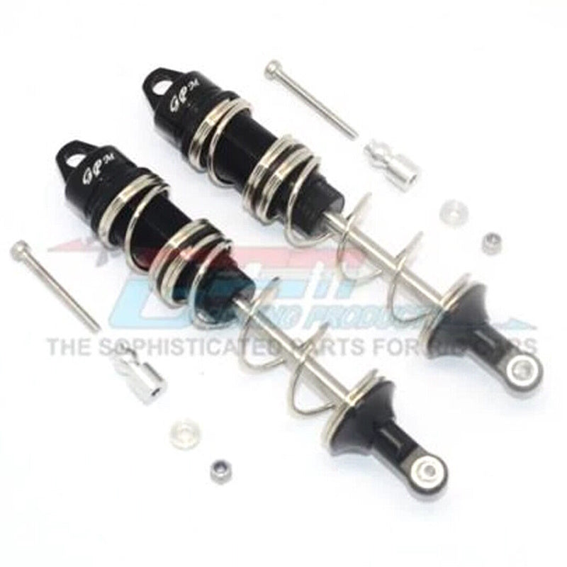 GPM MAK135RAA-BK-S Alum Rear Double Section Spring Dampers 135mm Black - PowerHobby