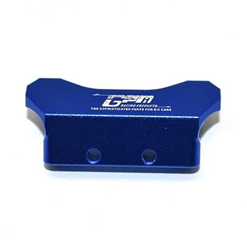 GPM LM331R-B TEAM LOSI MINI-T 2.0 REAR BLUE ALUMINUM BUMPER - PowerHobby