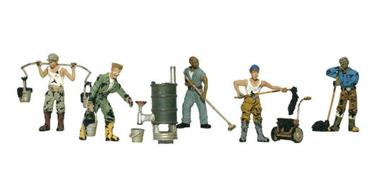 Woodland Scenics A1828 HO Scale Roofers (6) - PowerHobby