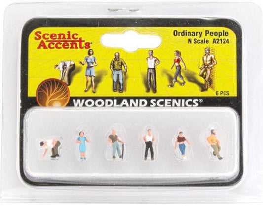 Woodland Scenics A2124 N Scale Ordinary People - PowerHobby