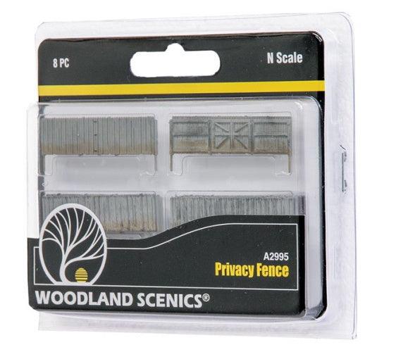 Woodland Scenics A2995 N Scale Privacy Fence - PowerHobby