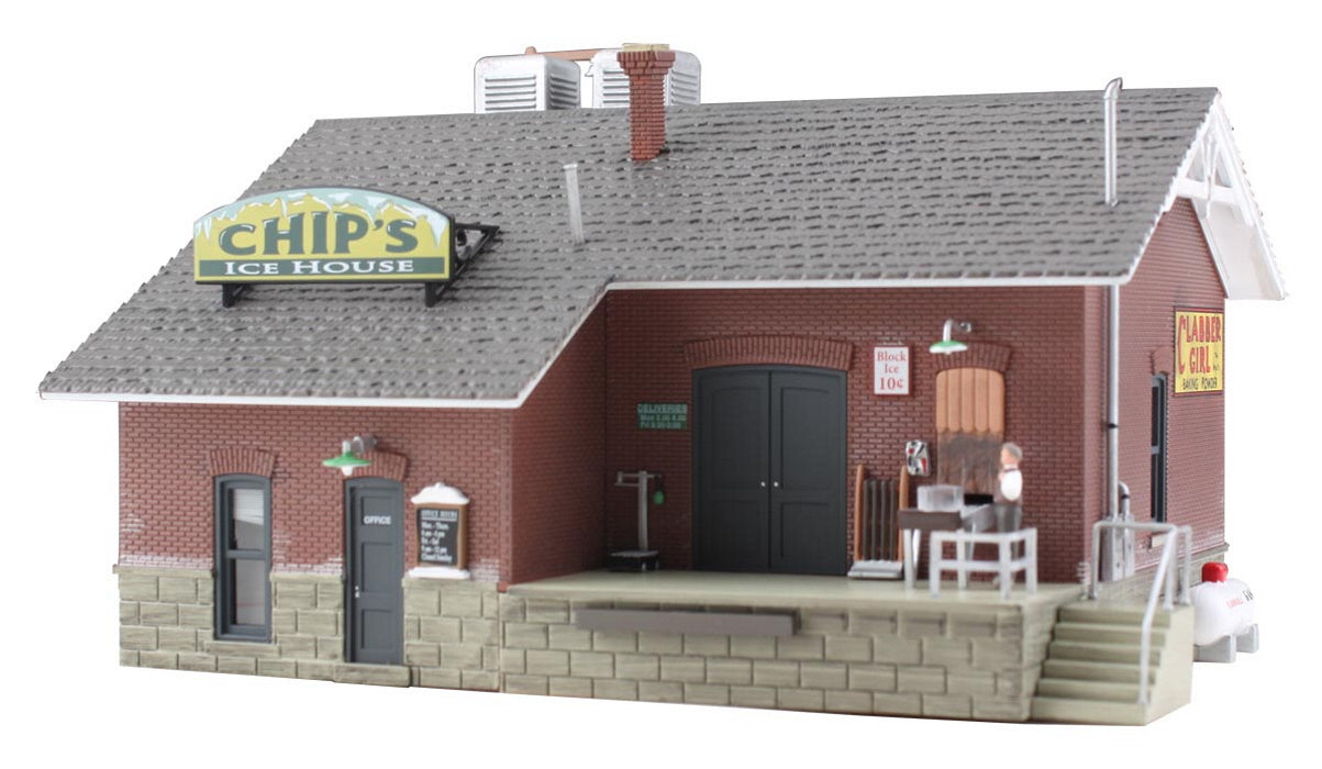 Woodland Scenics BR4927 Chip's Ice House N Scale - PowerHobby