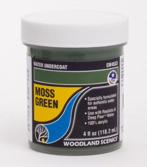 Woodland Scenics CW4533 Water Undercoat Moss Green - PowerHobby