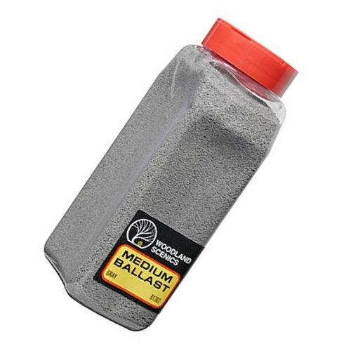 Woodland Scenics B1382 Ballast Medium Gray 32oz - PowerHobby