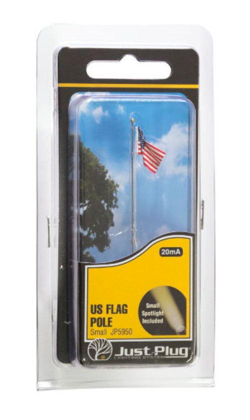 Woodland Scenics JP5950 Small US Flag Pole - PowerHobby