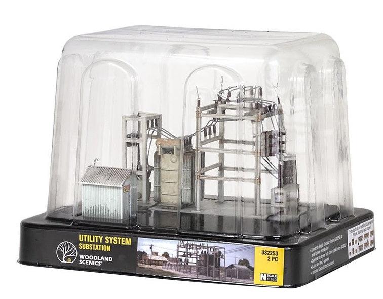 Woodland Scenics N US2253 Utility System Substation - PowerHobby