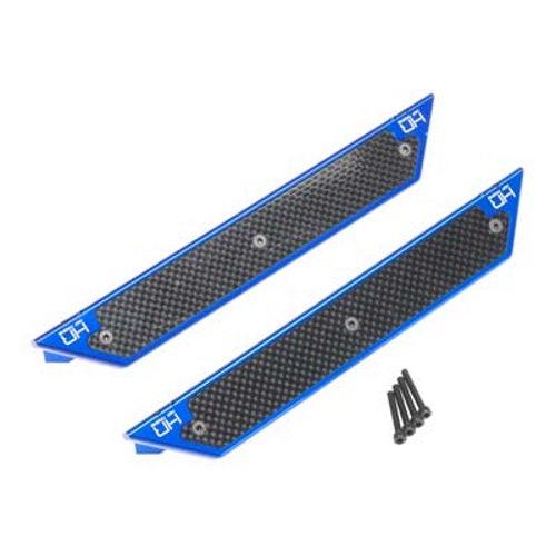 Hot Racing XMX33RG01 Aluminum Side Step Running Boards Traxxas X-Maxx (2) - PowerHobby