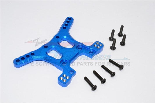 GPM XO030-BLUE ALUMINUM REAR ADJUSTABLE SHOCK TOWER TRAXXAS XO-01 SUPERCAR - PowerHobby