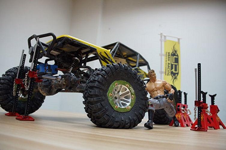 Yeah Racing YA-0375 1/10 RC Rock Crawler Accessory Full Metal High Lift Jig - PowerHobby