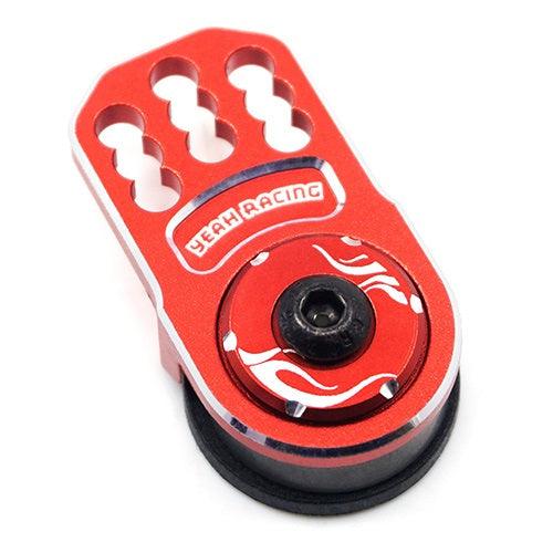 Yeah Racing YA-0557RD Aluminum Plate Servo Saver Red Futaba KO Sanwa Servo - PowerHobby