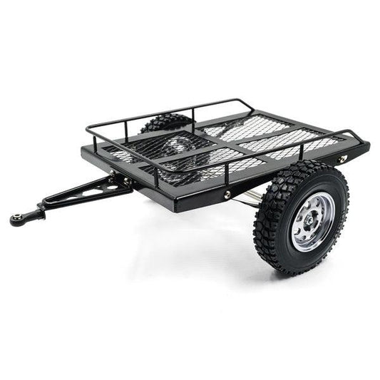 Yeah Racing YA-0640 1/10 Metal Leaf Spring Hitch Mount Trailer V2 Crawler - PowerHobby