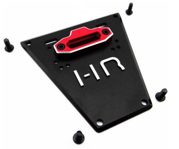 Hot Racing YEX331W01 Aluminum Winch Mount Front Skid Plate Axial Yeti Xl - PowerHobby