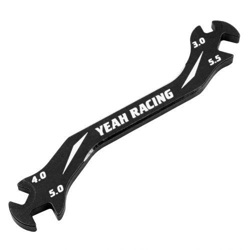 Yeah Racing YT-0197BK Aluminum 7075 Turnbuckle Wrench 3mm 4mm 5mm 5.5mm - PowerHobby