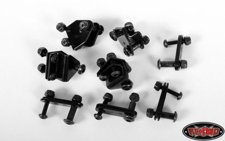 RC4WD Z-S0047 Leaf Spring Shackles/Mounts Kit - PowerHobby