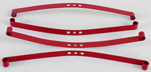 RC4WD Z-S0570 Red Super Soft Flex Leaf Springs Tamiya F-350 / Hilux Trail Finder - PowerHobby