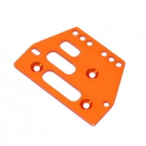 STRC STA30485O Alum Adjtble Front/Rear 4 Link Servo Plate Org Axial AX10 / SCX10 - PowerHobby