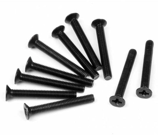 HPI Racing Z348 Flat Head Screw M3x24mm (10pcs) E10 Ford Mustang / Drift / Vaughn - PowerHobby