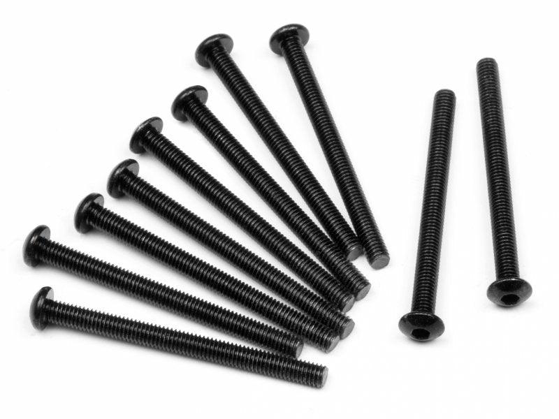 HPI Z362 Button Head Screw M3x35mm (HEX SOCKET/10 pieces) 2.0mm Hex Socket - PowerHobby